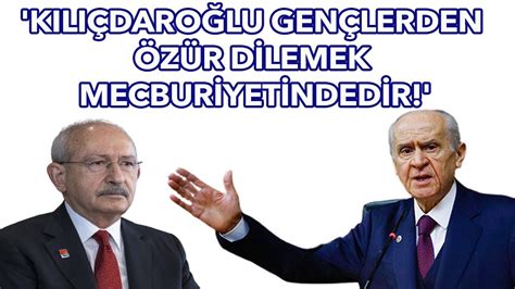 B­a­h­ç­e­l­i­:­ ­K­ı­l­ı­ç­d­a­r­o­ğ­l­u­,­ ­ş­a­h­s­ı­m­d­a­n­ ­ö­z­ü­r­ ­d­i­l­e­m­e­k­ ­m­e­c­b­u­r­i­y­e­t­i­n­d­e­d­i­r­ ­-­ ­S­o­n­ ­D­a­k­i­k­a­ ­H­a­b­e­r­l­e­r­